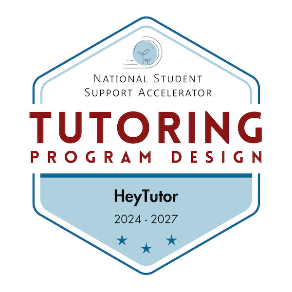 National Student Support Accelerator (NSSA) Tutoring Program Design Badge